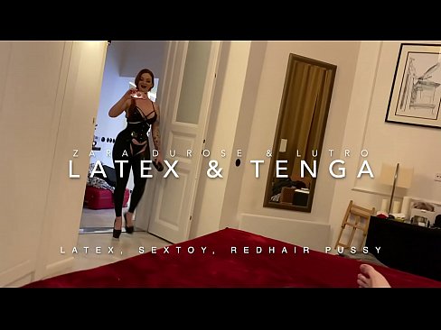 ❤️ Redheaded น้องสาวต่างบุพการี in latex costume fucked by stepbrother ❤❌ โป๊ ที่เรา